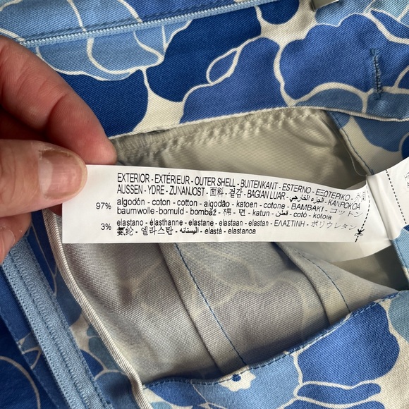 Zara Women’s Floral Print High Waist Short - Size L - Picture 9 of 9